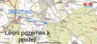 Prodej pozemku , les, ernovice, Dobeov (okres Pelhimov)