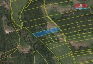 Prodej pozemku , les, Ratibosk Hory, Vesce (okres Tbor)