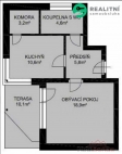 Pronjem bytu 1+1, 44 m2, OV, Boskovice (okres Blansko), ul. Na Chmelnici