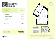 Prodej bytu 2+kk, 44 m2, OV, Brno, Zábrdovice (okres Brno-město), ul. Kuldova