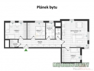 Pronjem bytu 4+kk, 0 m2, DV, Praha 4, Chodov, ul. Bachova
