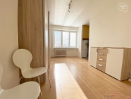 Pronjem bytu 1+kk, 24 m2, OV, Praha 10, Stranice, ul. Michelangelova