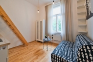 Pronjem bytu 1+kk, 20 m2, OV, Praha 10, Vrovice, ul. Na spojce