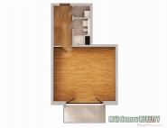 Pronjem bytu 1+kk, 42 m2, OV, Praha 8, blice, ul. blick