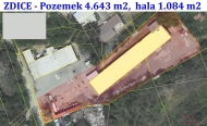Prodej komernho objektu : Sklad, Zdice (okres Beroun)