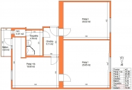 Pronjem bytu atypick, 20 m2, OV, Pardubice, Zelen Pedmst, ul. ekova