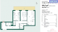 Prodej bytu 3+kk, 100 m2, OV, Praha 4, Hodkoviky