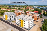 Pronjem bytu 2+kk, 50 m2, OV, Daice (okres Pardubice), ul. U Kasren