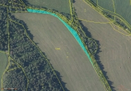 Prodej pozemku 1 836 m2, trvalý travní porost, Křimov, Domina (okres Chomutov)