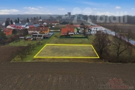 Prodej pozemku , ur�en� k v�stavb� RD, Uni�ov, Nov� D�dina (okres Olomouc)
