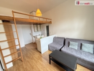 Pron�jem bytu 1+kk, 25 m2, OV, Praha 5, Sm�chov, ul. Kmochova