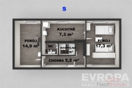 Pron�jem bytu 2+1, 48 m2, DV, Brunt�l, ul. �vermova