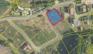 Prodej pozemku , ur�en� k v�stavb� RD, ��m (okres P��bram)