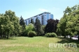 Pohled na BD �i�kova ulice, hodn� zelen� kolem
