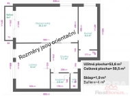 Prodej bytu 2+1, 54 m2, OV, Praha 5, Sm�chov, ul. Fr�ni �r�mka