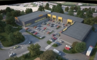 Pron�jem komer�n�ho objektu : Obchodn� centrum, Hav��ov, �umbark (okres Karvin�)