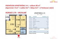 Pron�jem bytu 3+1, 80 m2, OV, Vrchlab�, Ho�ej�� Vrchlab� (okres Trutnov), ul. Horsk�