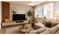 Prodej bytu 2+1, 44 m2, OV, Zl�n, ul. Na Honech II