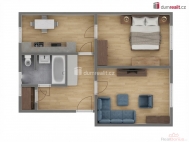 Prodej bytu 2+1, 56 m2, OV, Ro�nov pod Radho�t�m (okres Vset�n), ul. Ji��ho Wolkera